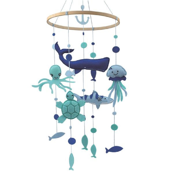 DIY Felt Mobile Craft Kit - Sea Life
